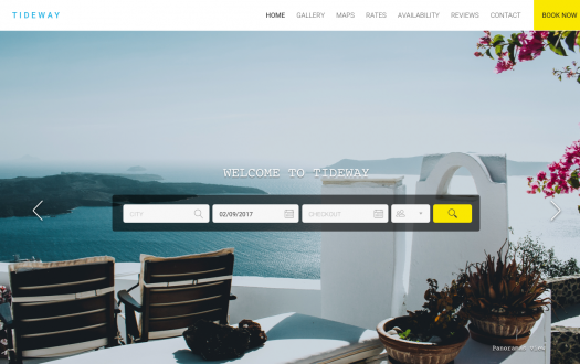 Tideway Beach Web Theme