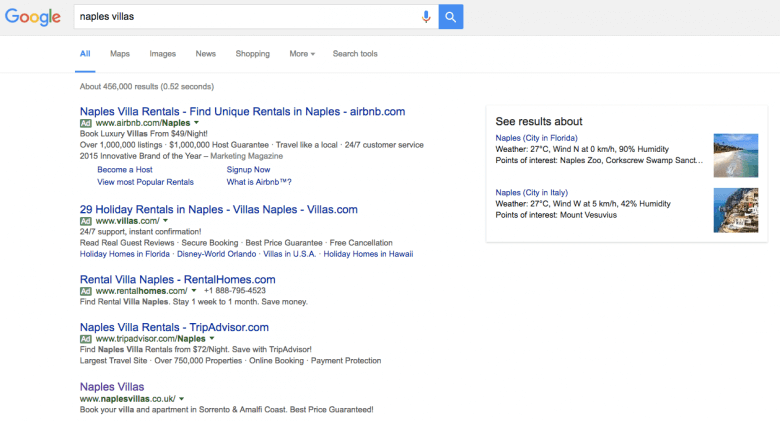 local seo guide - domain example