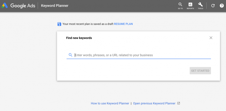 local seo guide - keyword ideas