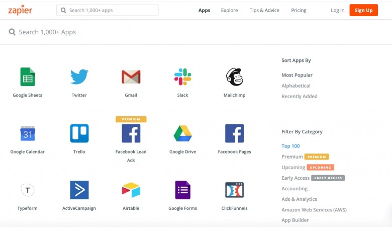 zapier integrations
