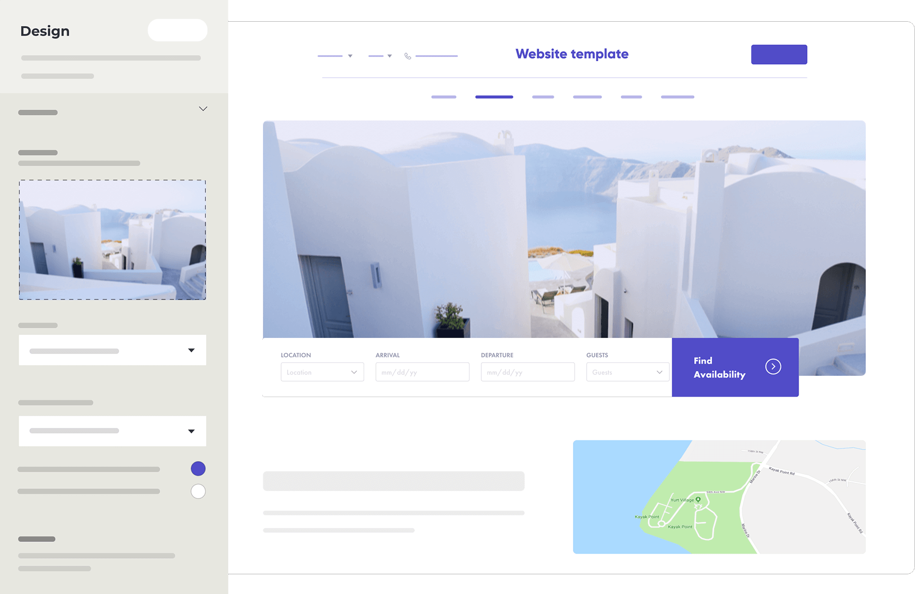 Creador web de alquiler vacacional