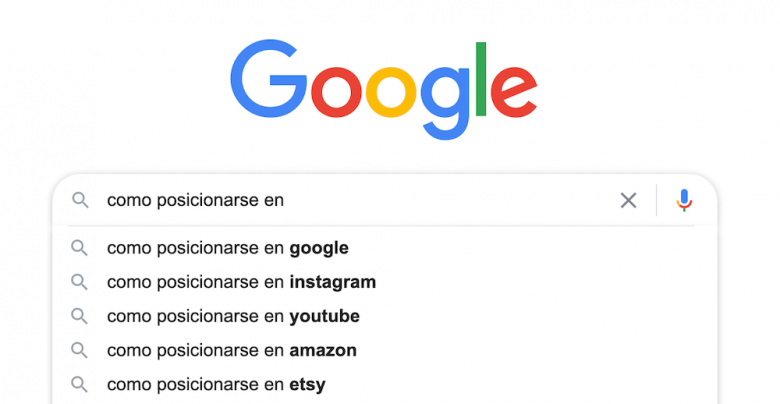 Función de autocompletar de Google