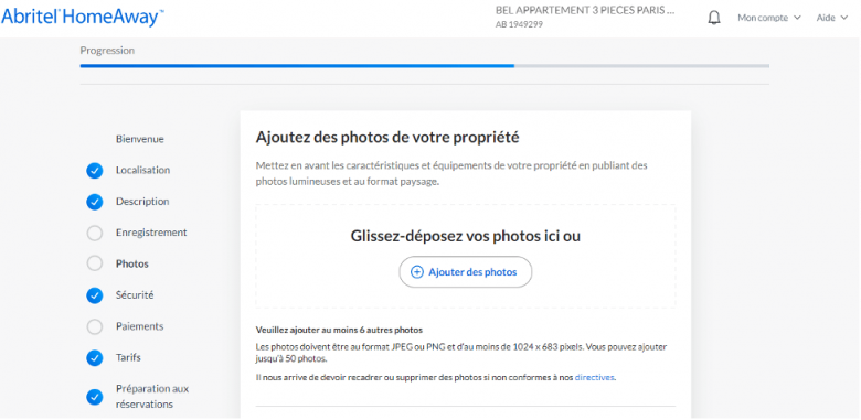 Abritel photos de la propriété