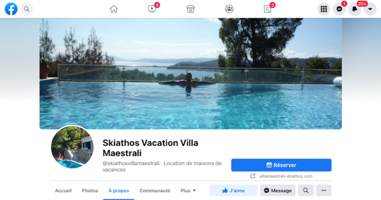Bouton "Réserver" sur Facebook augmente les chances de réservations
