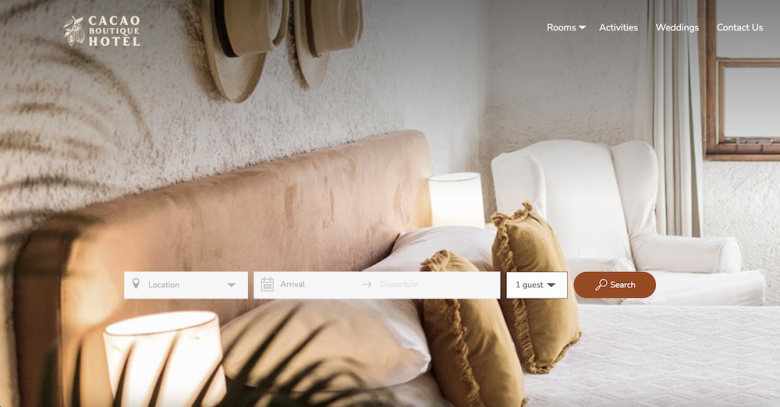 Cacao Boutique Hotel Site