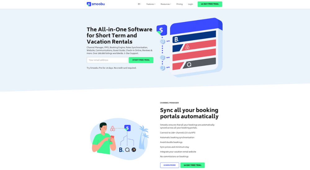 Smoobu Homepage