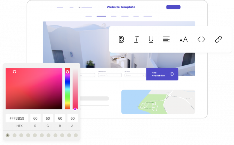 Website builder bearbeiten