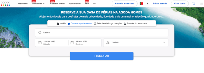 Plataforma Agoda