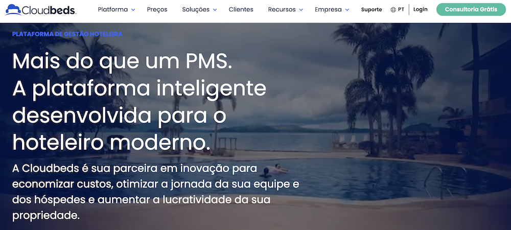 software alojamento local cloudbeds
